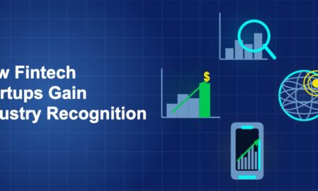 Dark blue illustration showing icon, icon, icon, icon in circular composition