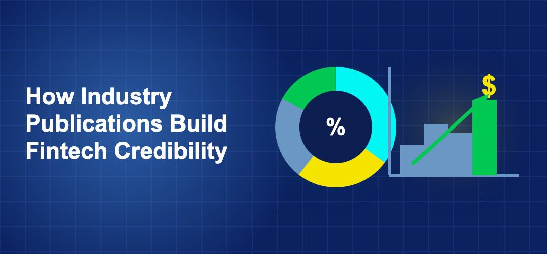 Dark blue fintech illustration with + icons in side-by-side composition