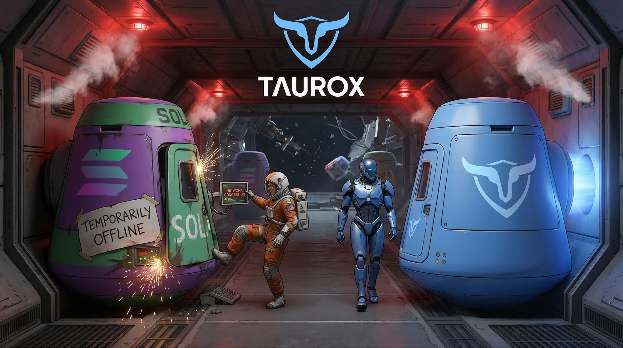 Solana (SOL) Falls 18.4% on Hawkish Fed Pick, Yet Taurox (TAUX) Might Be the Top Choice