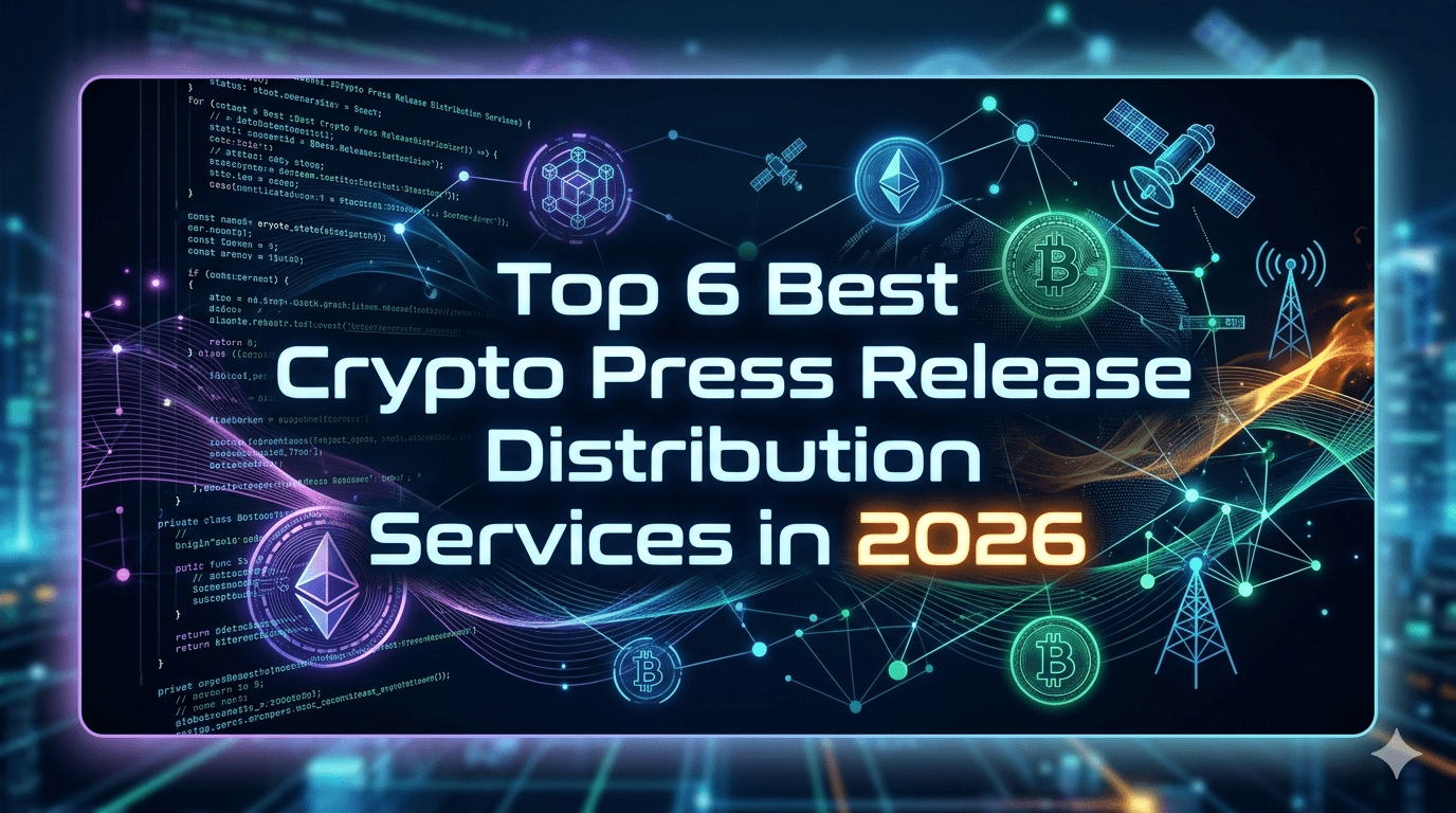 Top 6 Best Crypto Press Release Distribution Services in 2026