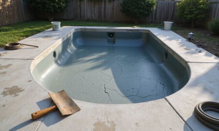 Pool Replastering Restores Old Swimming Pools
