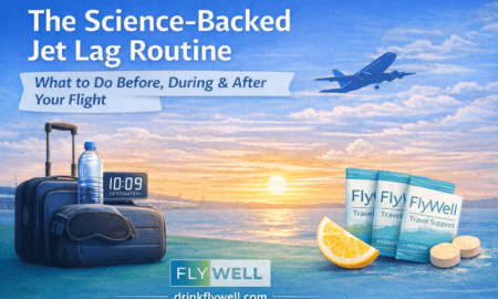 The Science-Backed Jet Lag Routine: What to Do Before, During, and After a Flight