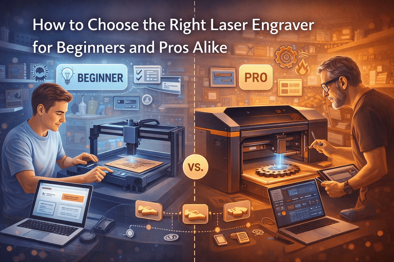 How to Choose the Right Laser Engraver for Beginners and Pros Alike