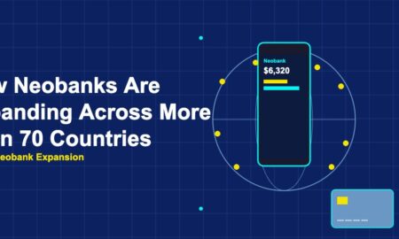 Globe with phone overlay and country dots