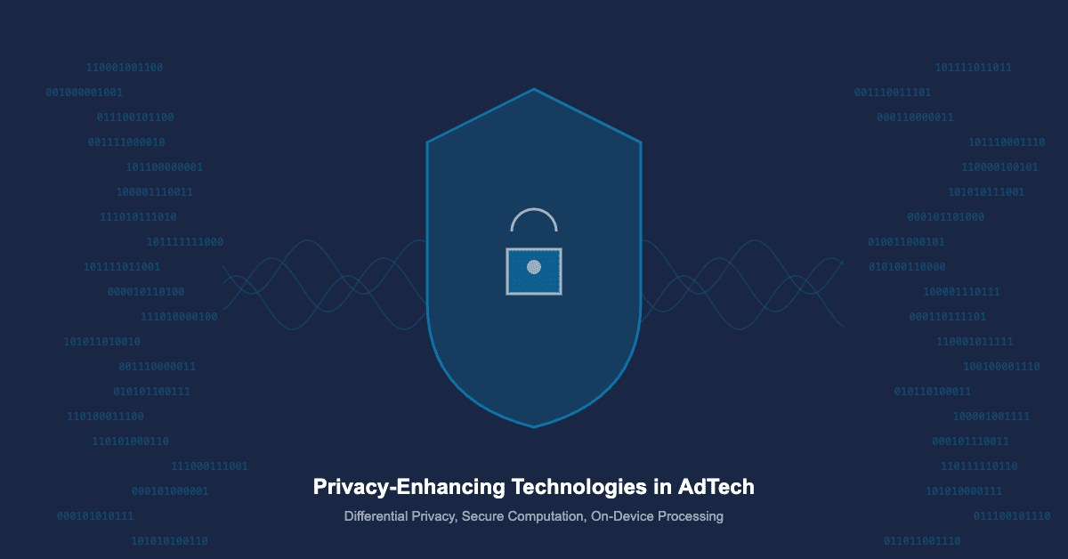 Privacy-Enhancing Technologies in AdTech: Differential Privacy, On-Device Processing and Secure Computation