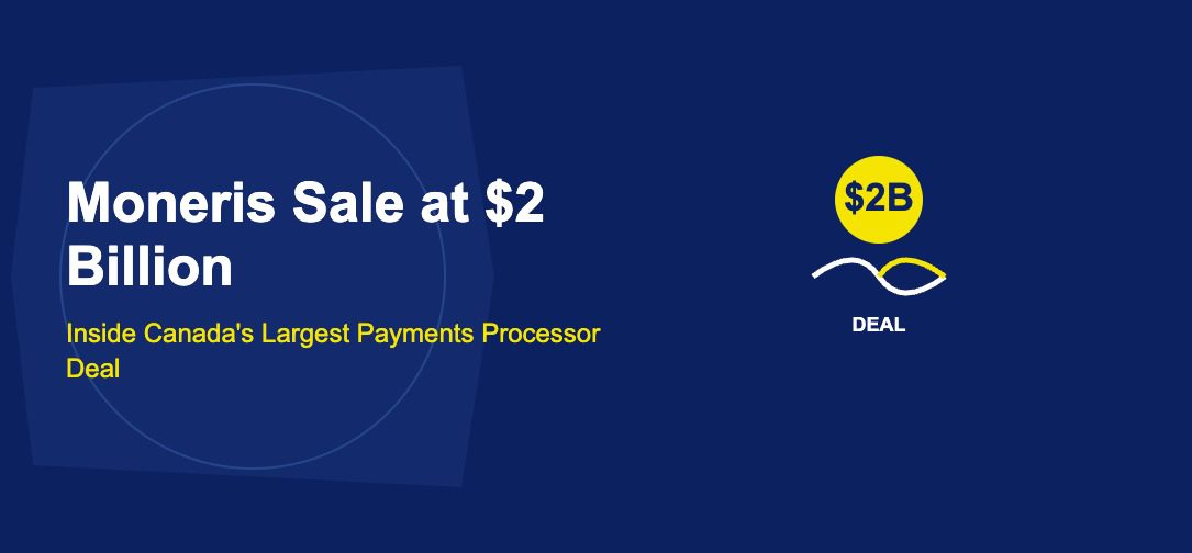 Handshake illustration with golden two billion dollar coin above on dark blue background