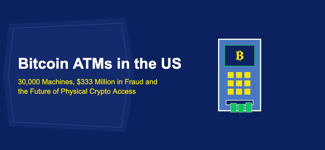 Bitcoin ATMs in the US: 30,000 Machines, $333 Million in Fraud and the Future of Physical Crypto Access - TechBullion