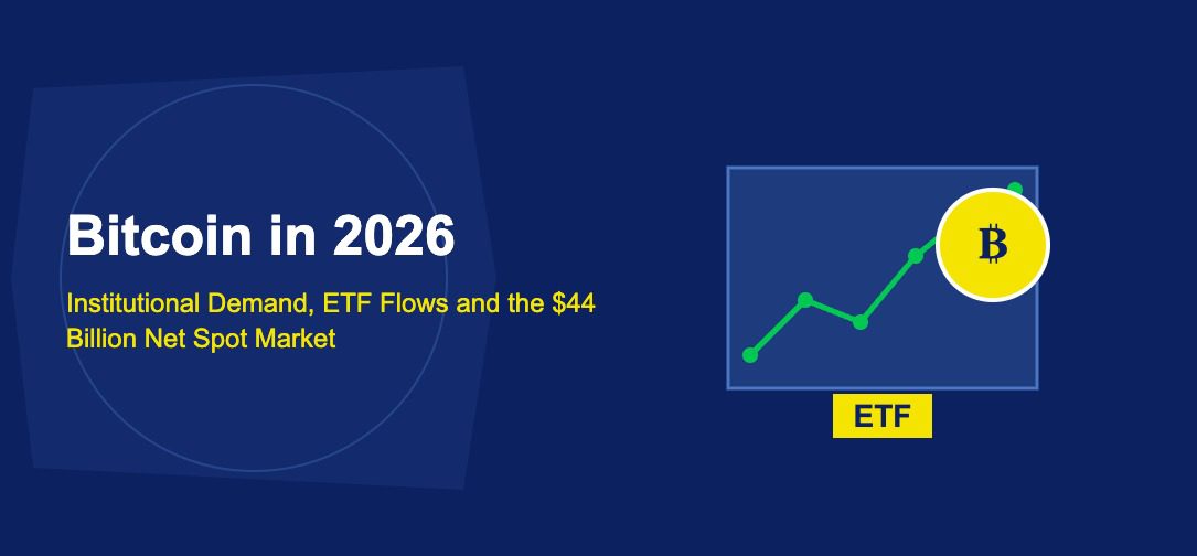 Bitcoin in 2026: Institutional Demand, ETF Flows and the $44 Billion Net Spot Market - TechBullion
