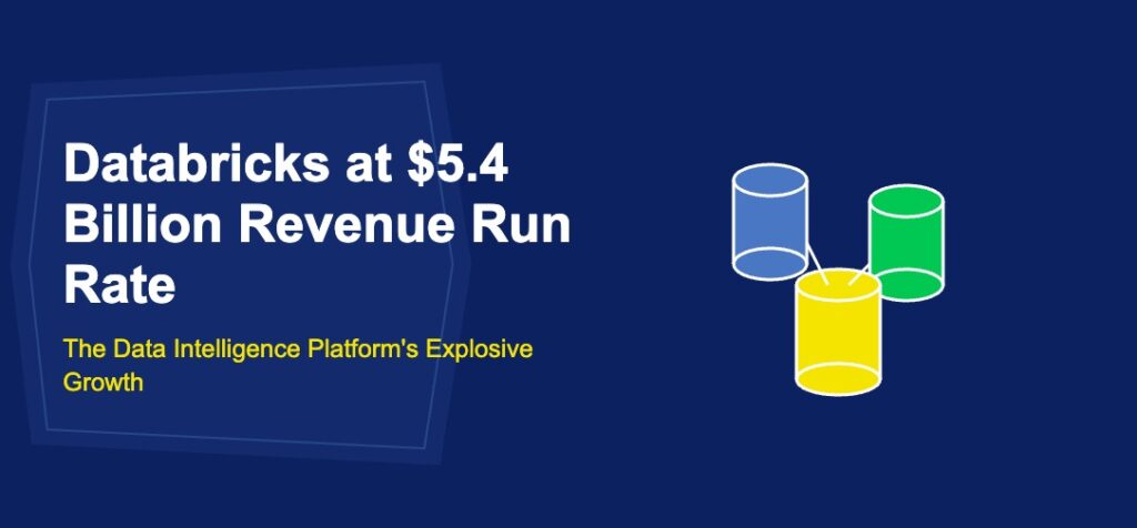 Databricks at $5.4 Billion Revenue Run Rate: The Data Intelligence Platform's Explosive Growth - TechBullion