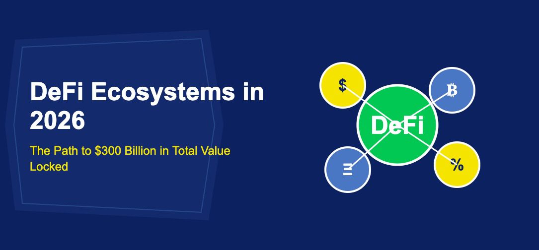DeFi Ecosystems in 2026: The Path to $300 Billion in Total Value Locked - TechBullion