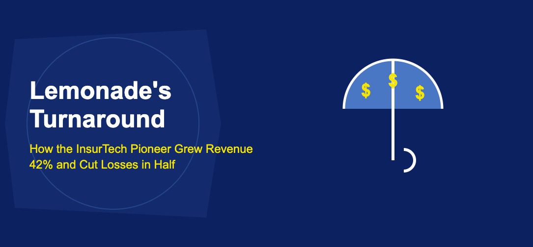 Lemonade's Turnaround: How the InsurTech Pioneer Grew Revenue 42% and Cut Losses in Half - TechBullion