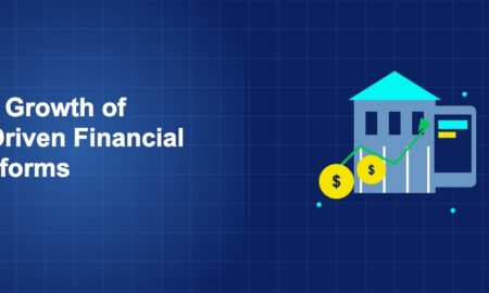 Illustration of growth of ai-driven financial platforms