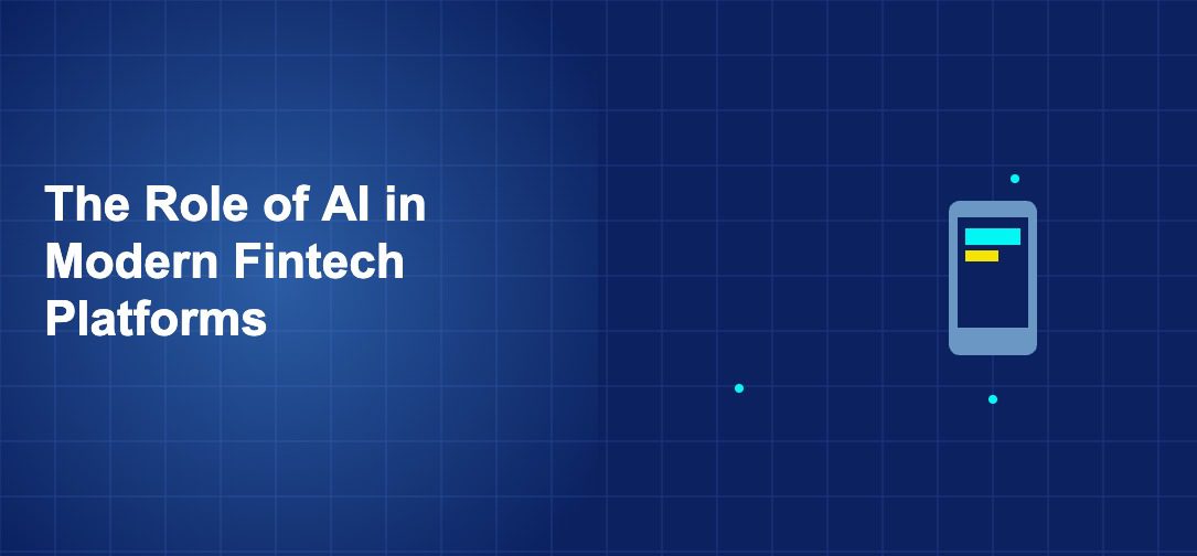 Illustration of role of ai in modern fintech platforms