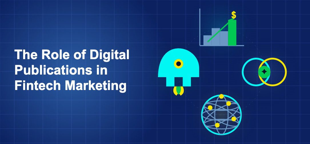 Dark blue illustration showing icon, icon, icon, icon in circular composition