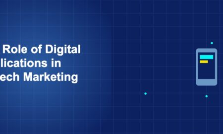 Illustration of role of digital publications in fintech marketing