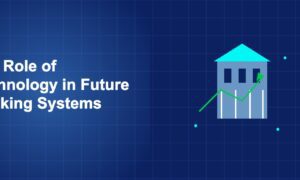 Illustration of role of technology in future banking systems