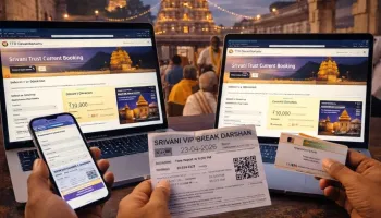 Availing Srivani Tickets at the Tirupati Airport