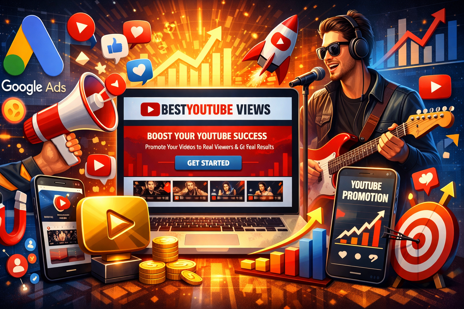 Mastering YouTube Promotion Strategy: How Independent Artists Can Use Google Ads for Growth