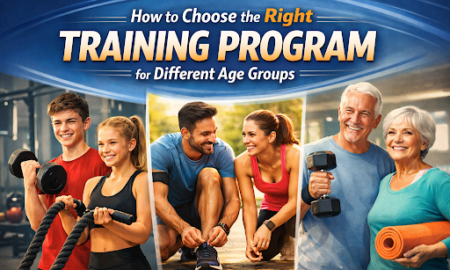 Right Training Program for Different Age Groups