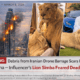 BREAKING: Debris from Iranian Drone Barrage Scars Dubai's 23 Marina Tower — Flames Erupt, One Dead, Rumors Swirl Over Influencer's Famous Lion Simba Feared Killed