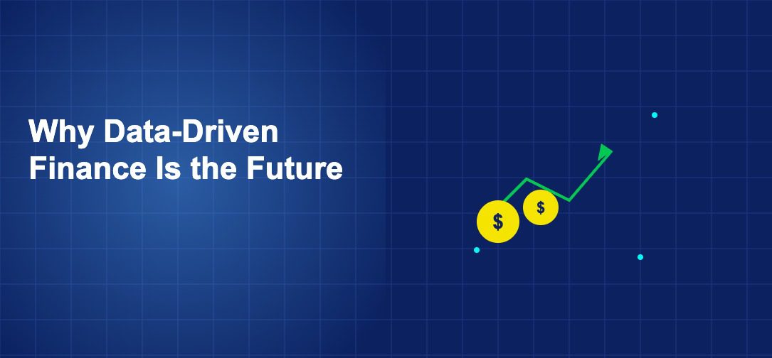 Illustration of data-driven finance is future