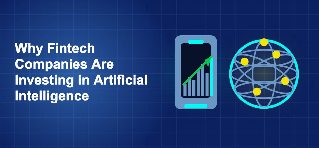 Dark blue fintech illustration with + icons in side-by-side composition