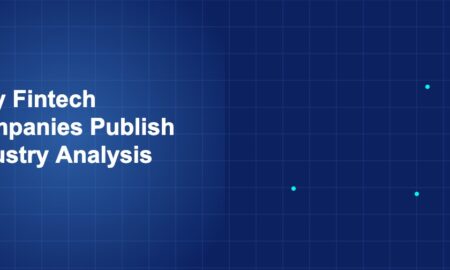 Illustration of fintech companies publish industry analysis