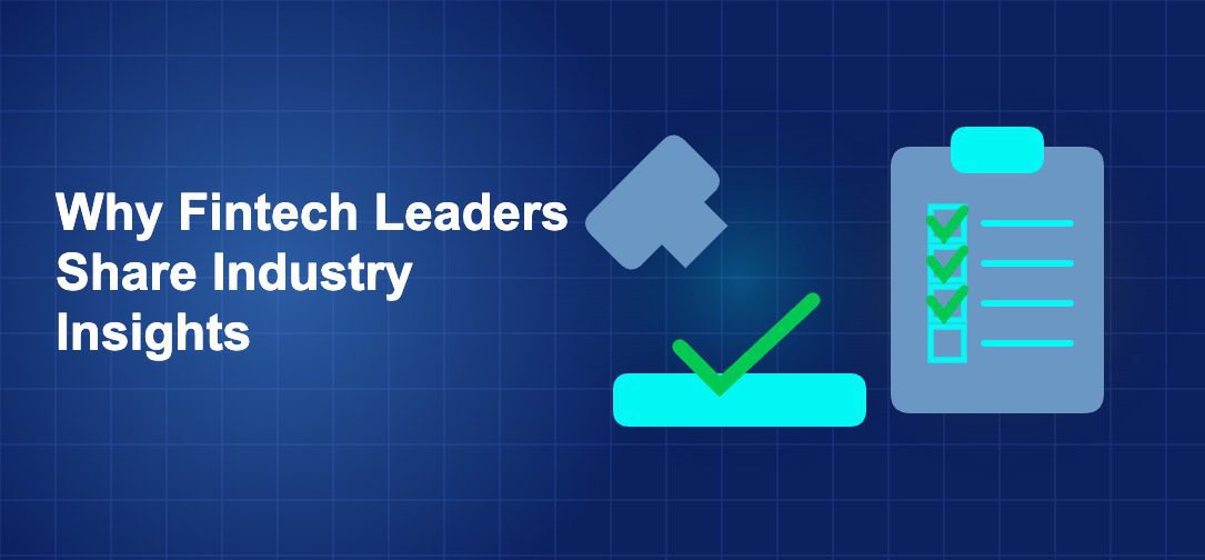 Dark blue fintech illustration with + icons in side-by-side composition