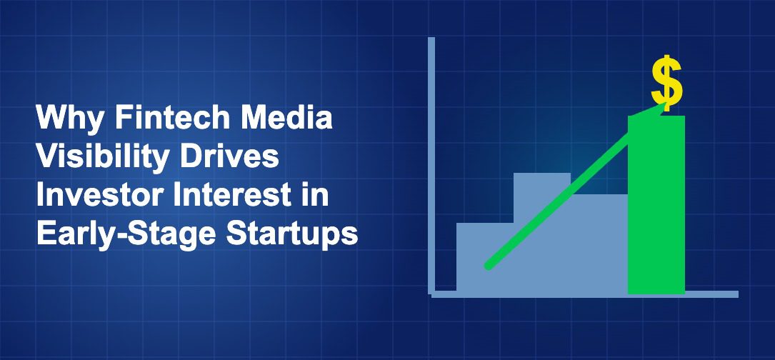 Dark blue fintech illustration with icons in solo composition