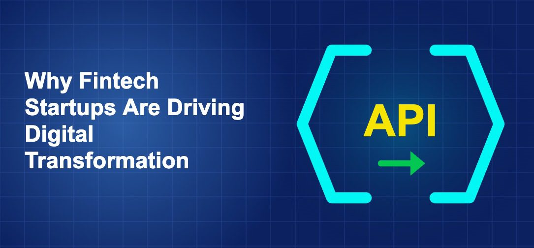 Dark blue fintech illustration with icons in solo composition