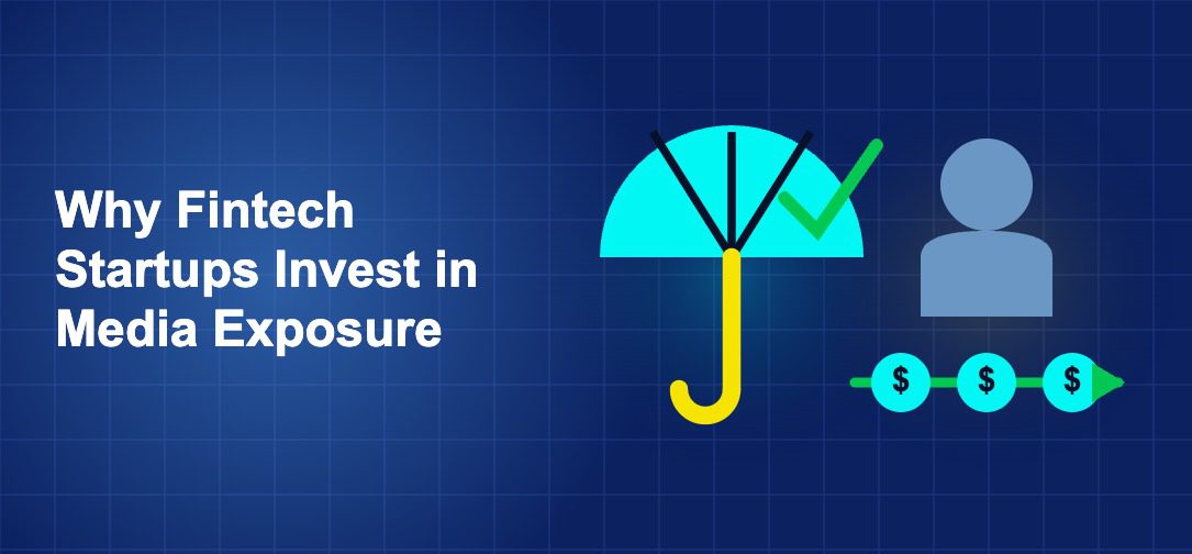 Dark blue fintech illustration with + icons in side-by-side composition