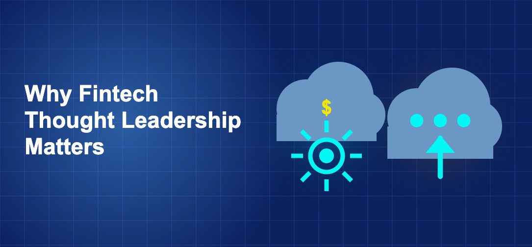 Dark blue fintech illustration with + icons in side-by-side composition