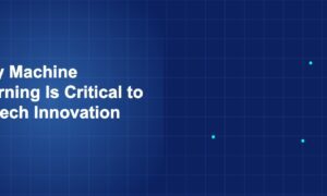 Illustration of machine learning is critical to fintech innovation