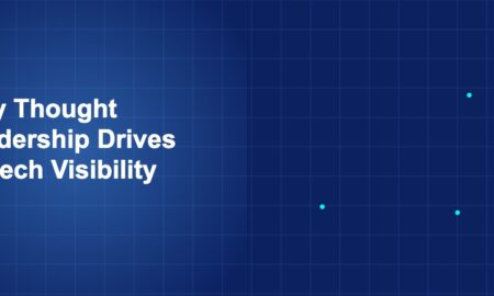 Illustration of thought leadership drives fintech visibility