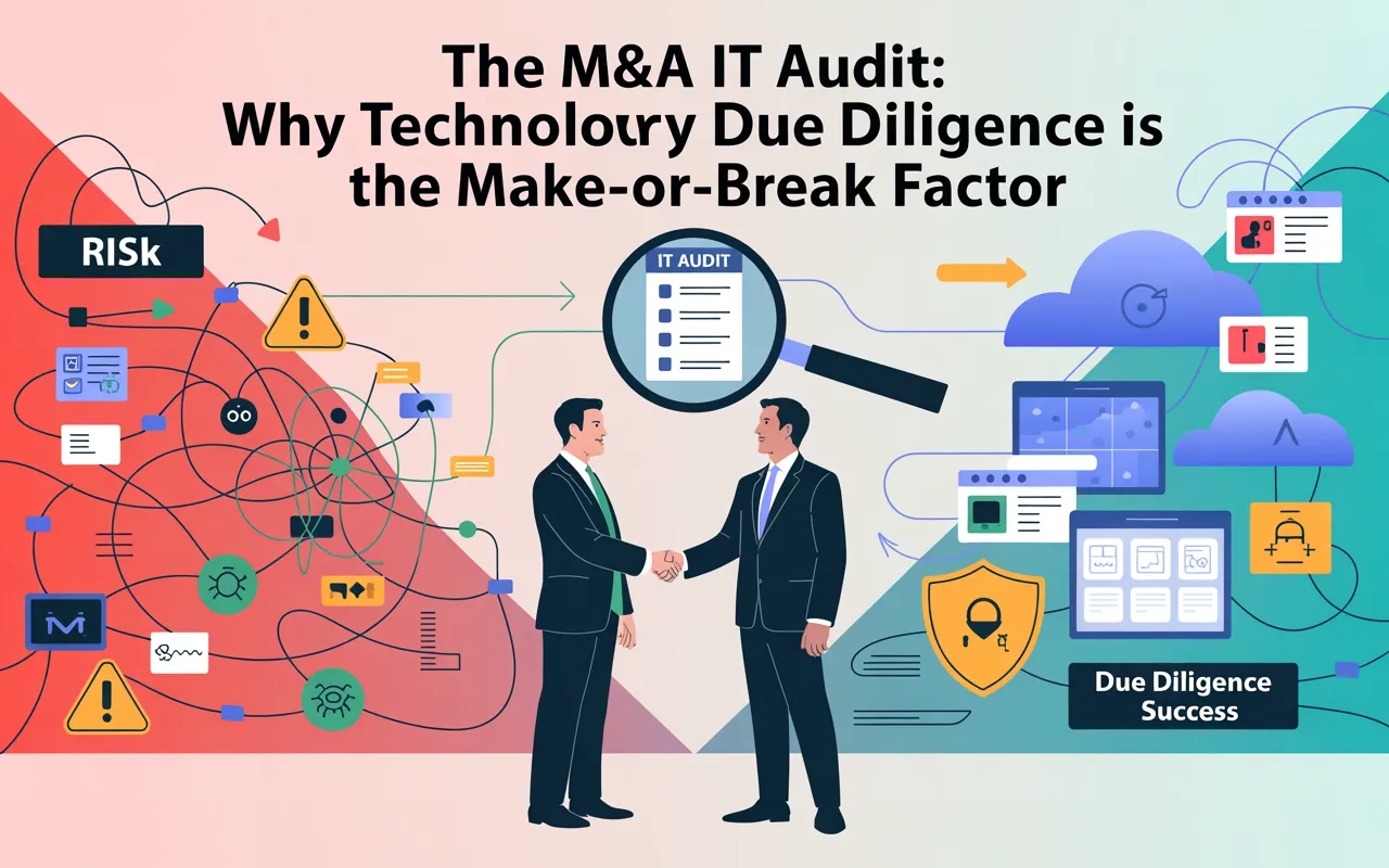 The M&A IT Audit: Why Technology Due Diligence is the Make-or-Break Factor in Modern Acquisitions
