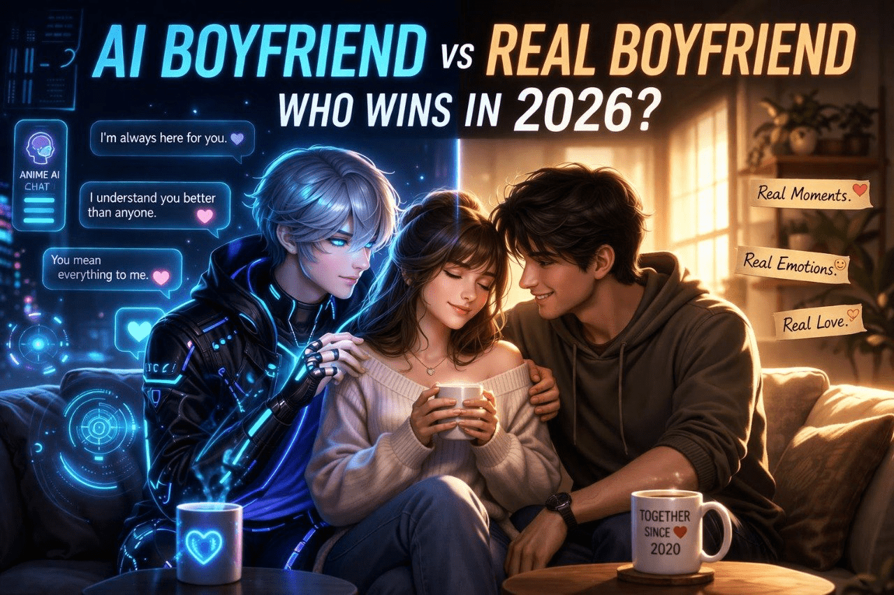 AI Boyfriend vs Real Boyfriend: Who Wins in 2026?