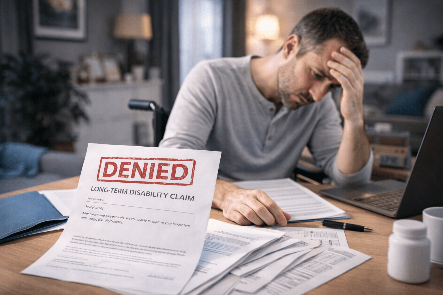 Your Long-Term Disability Claim Was Denied: Here Is What to Do Next