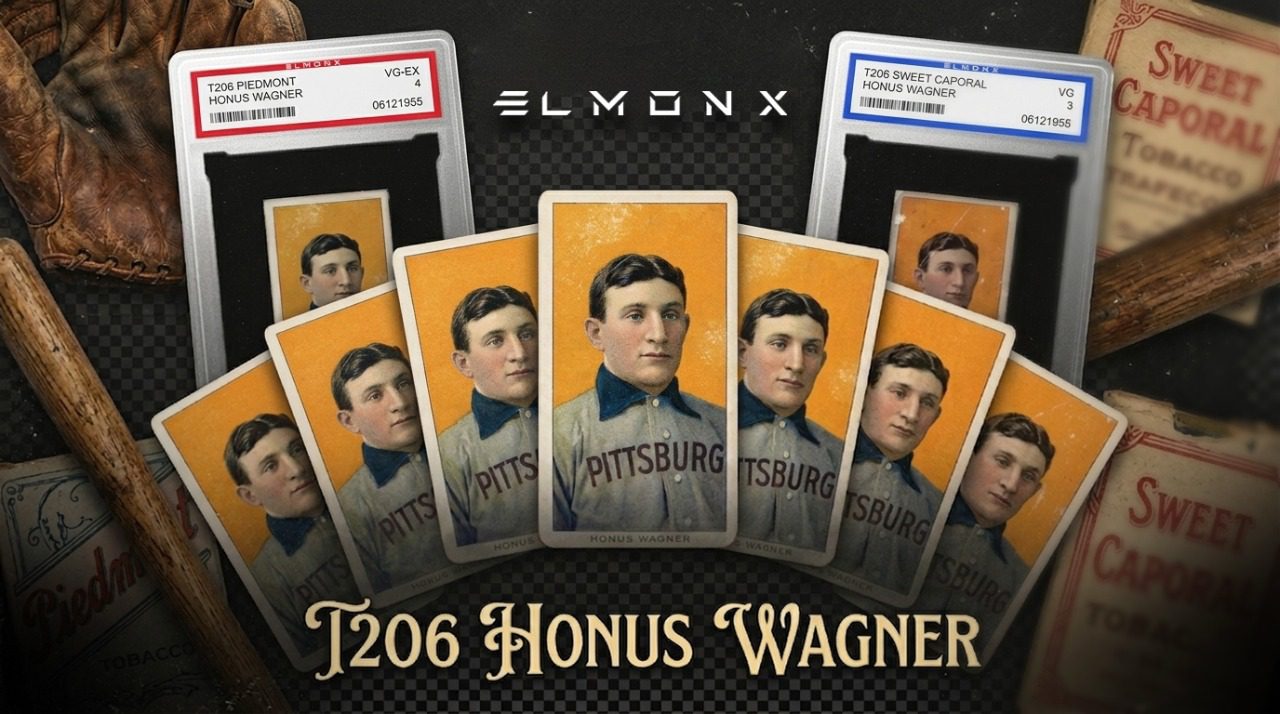 ElmonX Brings Baseball's Holy Grail to the Blockchain with Reimagined T206 Honus Wagner Digital and Physical Drop