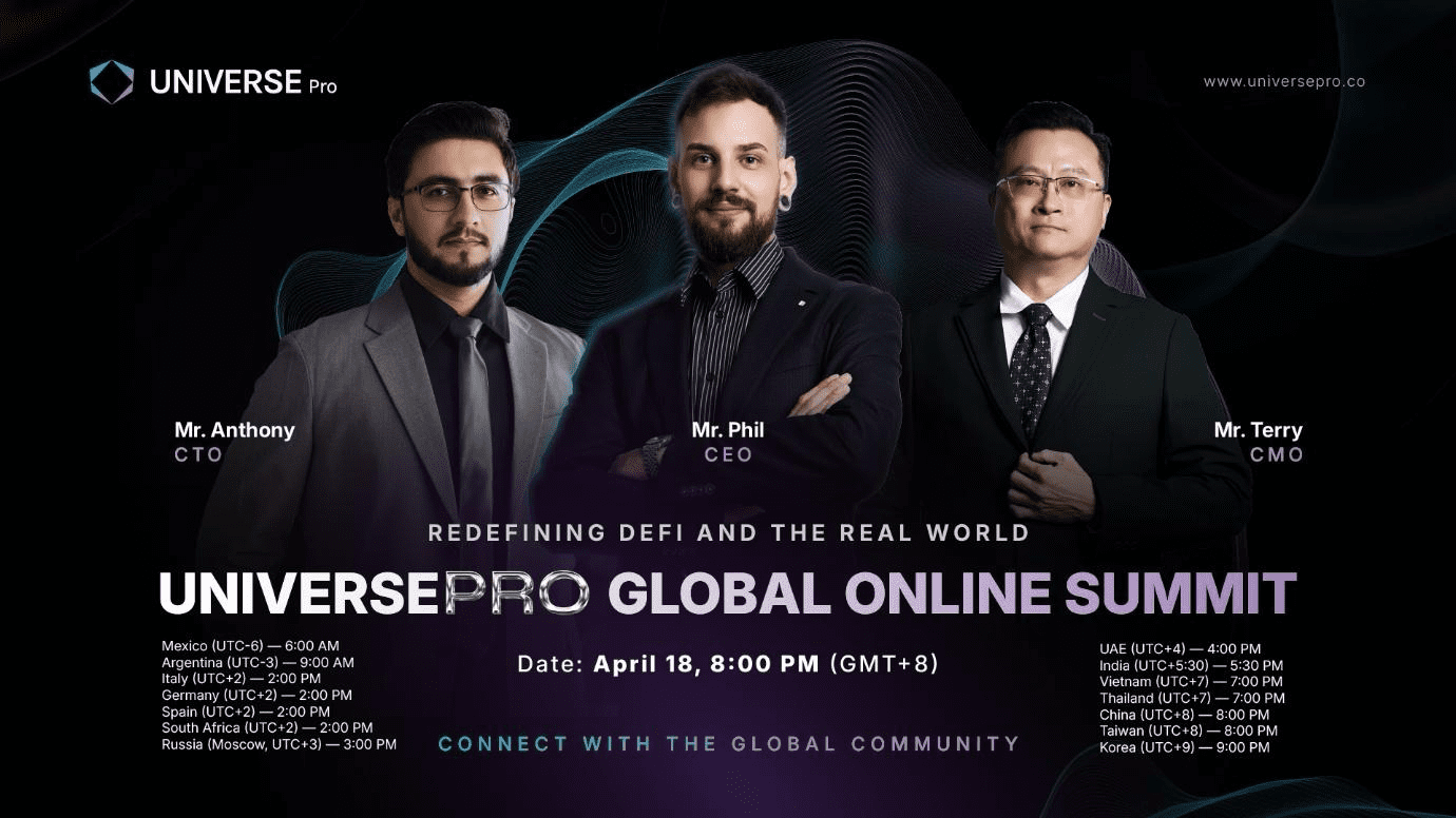 UniversePro Announces Global Online Summit, Bringing Together Its Worldwide Community