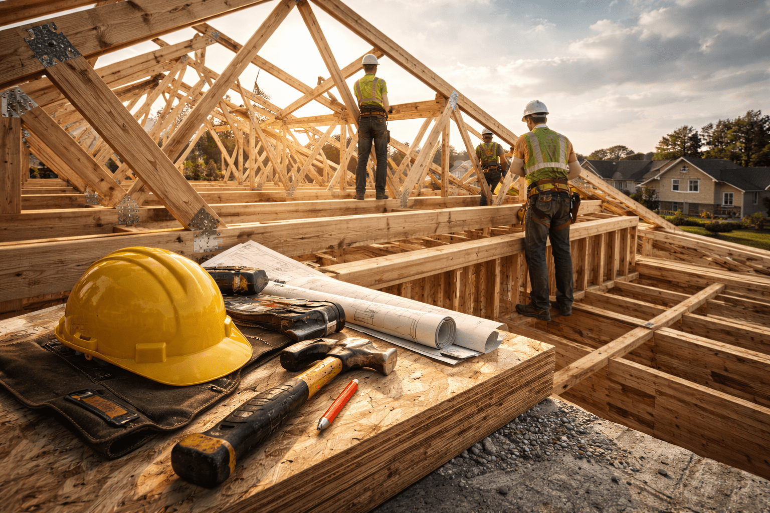 The Benefits of Roof Trusses That Go Beyond Basic Savings