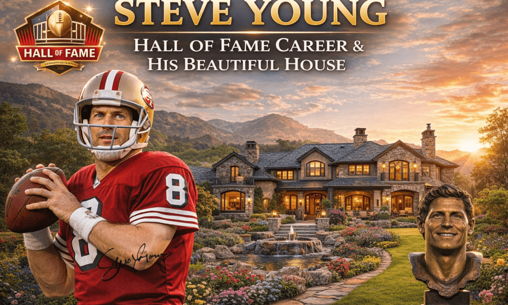 Steve Young: Hall of Fame Career & His Beautiful House