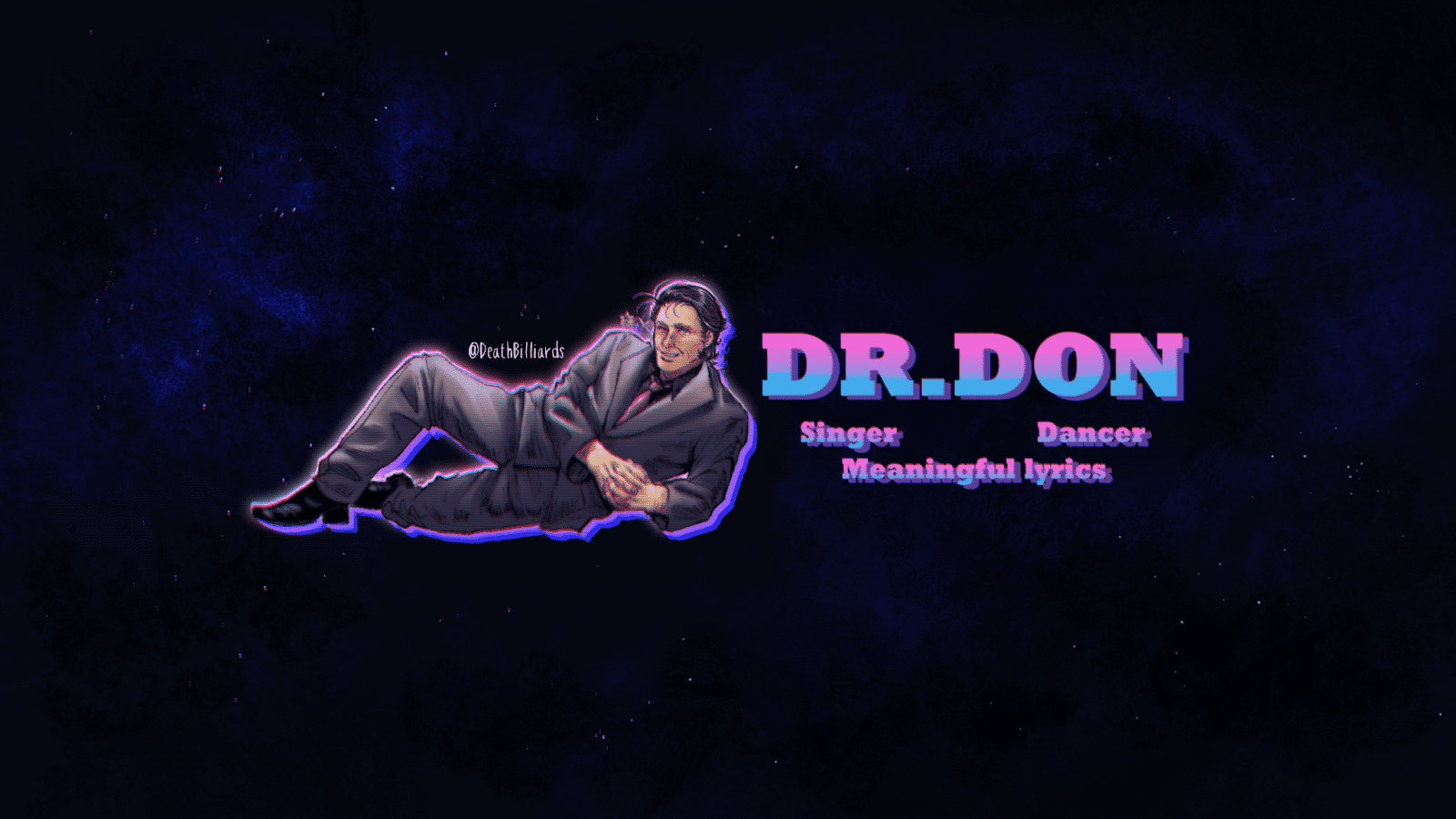 Dr. Don does not release music and wait to see what happens.