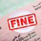 Fines in Dubai