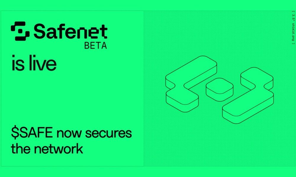 Safe Launches Safenet Beta, Giving SAFE Token Holders a Role in Network Security