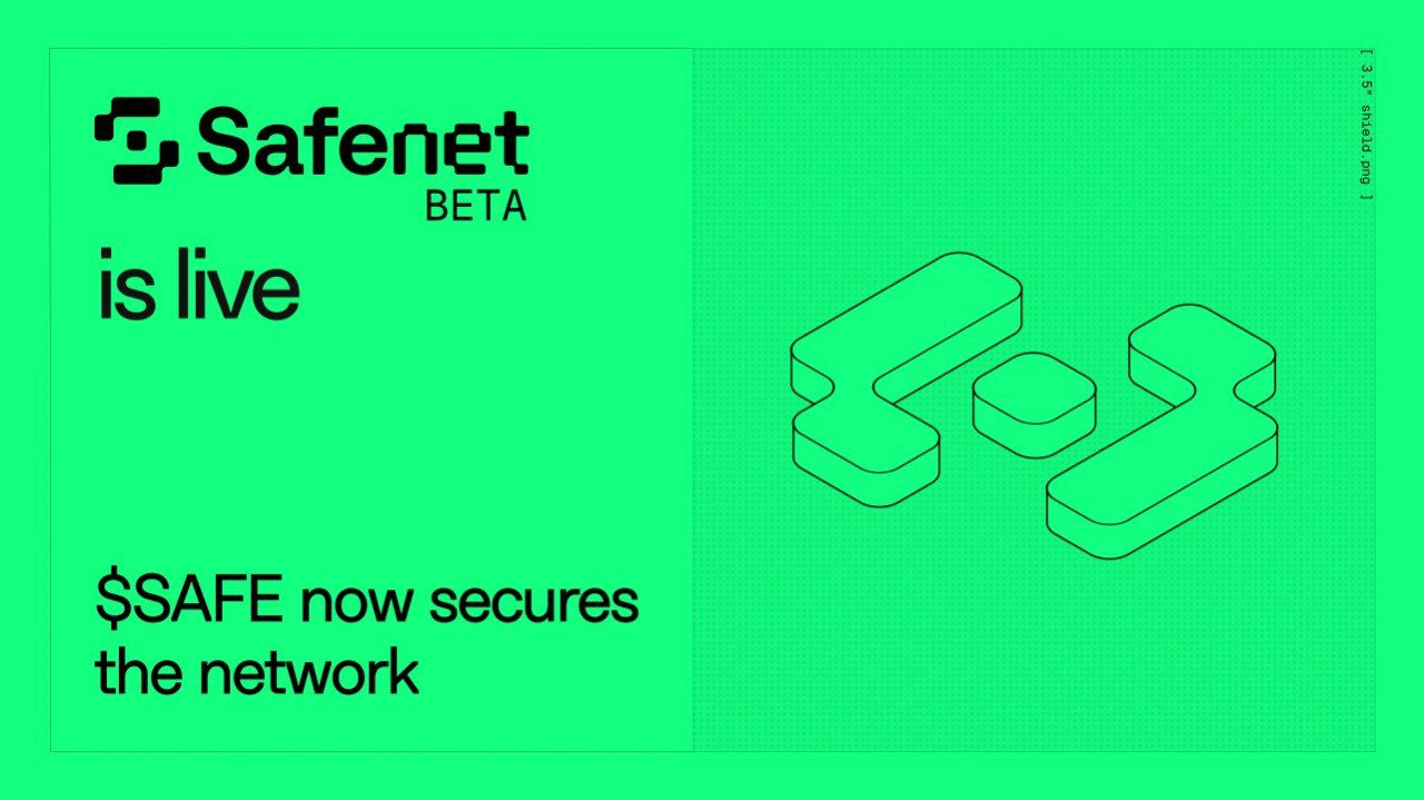 Safe Launches Safenet Beta, Giving SAFE Token Holders a Role in Network Security