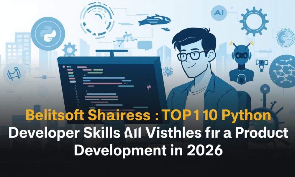 Belitsoft Shares TOP 10 Python Developer Skills for AI Product Development in 2026