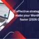 WordPress site faster