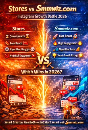 Stores vs Smmwiz.com: Which is Better for Organic Instagram Growth in 2026?