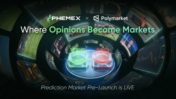 Phemex Partners with Polymarket to Launch Prediction Market and Pre-Release Engagement Event