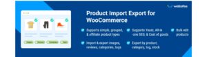 Product Import Export Plugin For WooCommerce